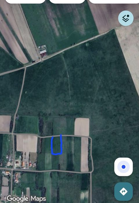 Teren intravilan Iosifalău 30 km de Timișoara