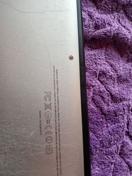 Vand macbook  pro 13  2012 display spart