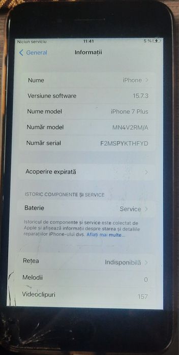 Vând iPhone 7 plus