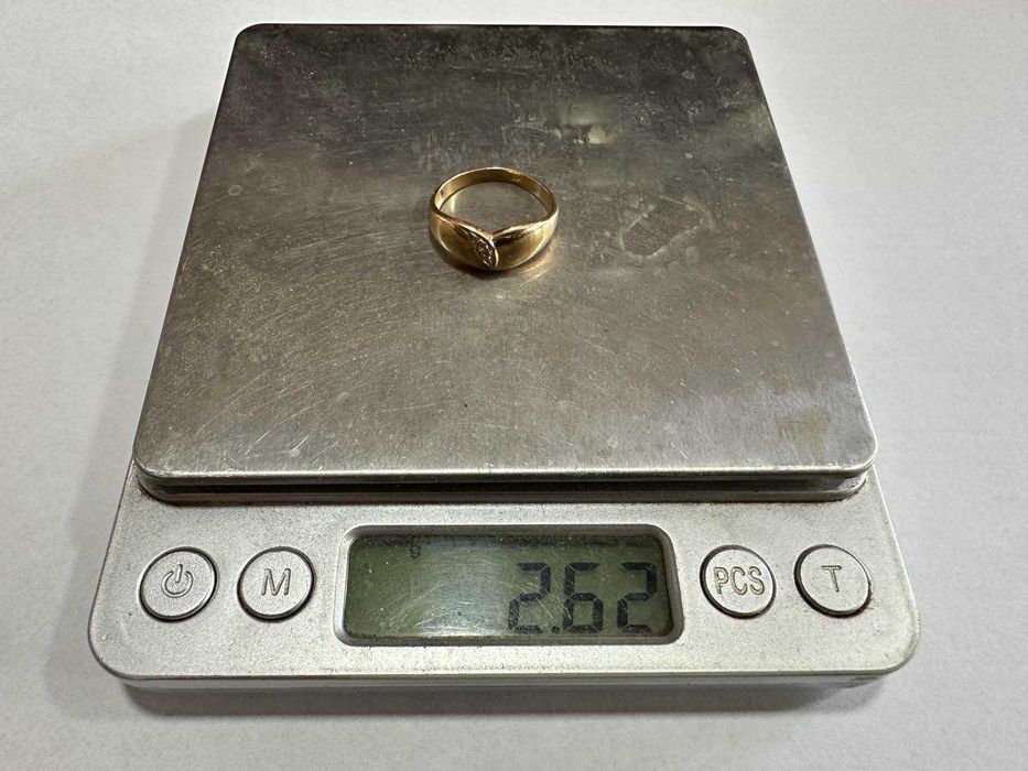 Златен дамски пръстен 14K – 2,62 г, размер 55,5