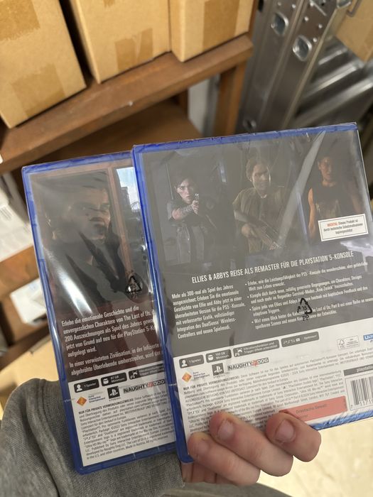 Pachet The Last of Us 1+2 PS5 Noi