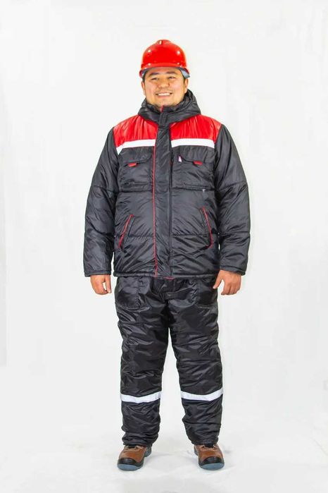 Костюм зимний Ойл черный