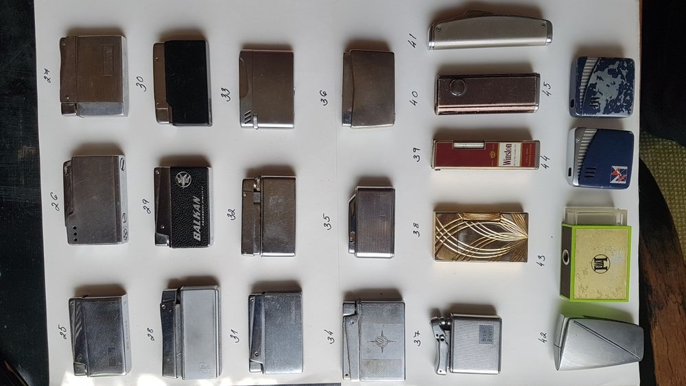 Запалки Ronson, Kawee, Pierre Cardin, Jobon, Colibri, DoM, IMCO и др.