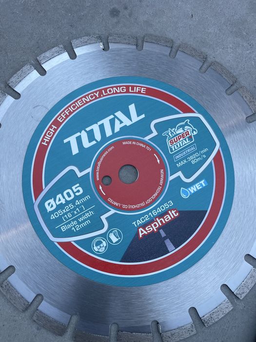Disc vidia Total industrial pentru asfalt 405 mm