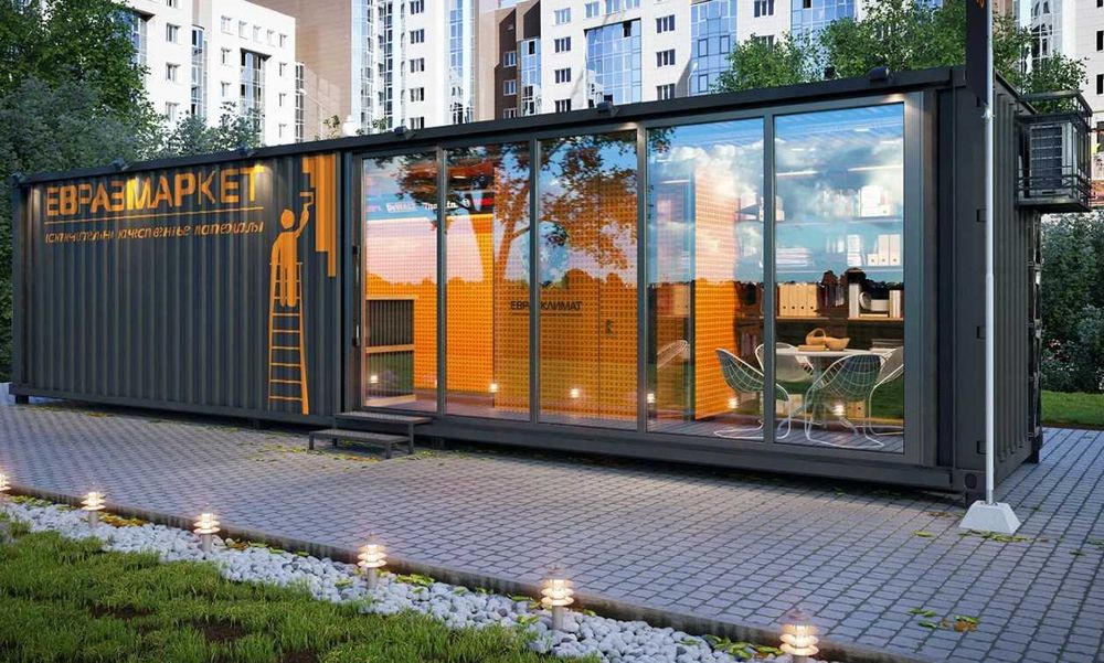 Жилые/нежилые помещения из контейнера. Дом/Бытовка/Магазин/Офис