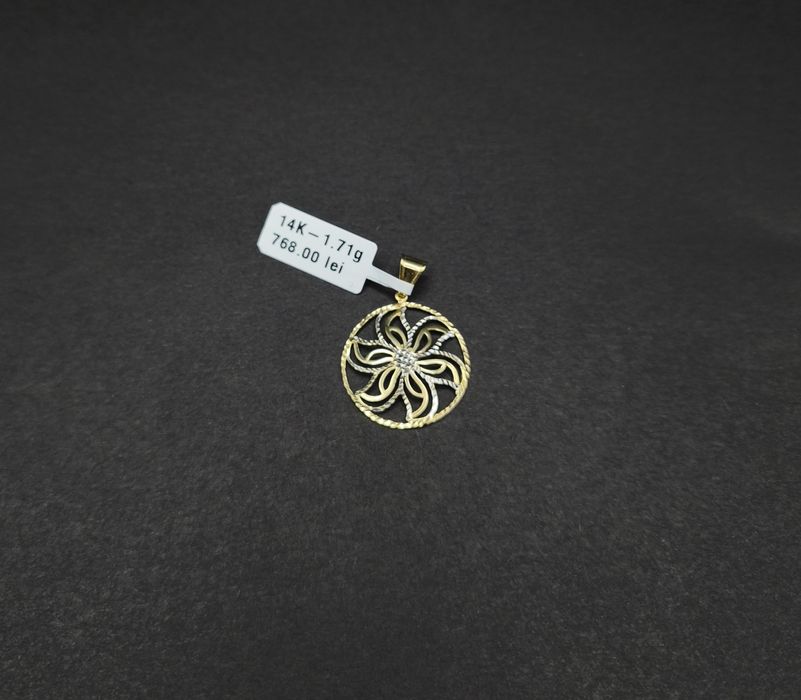 Bijuteria Royal pandantiv aur 14k 1.71 gr