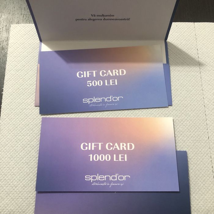 Gift card bijuterii