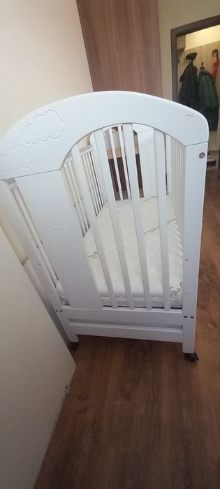Бебешка  кошара 60/120см с матрак и протектор