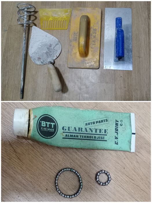 Остатки от ремонта, инструменты