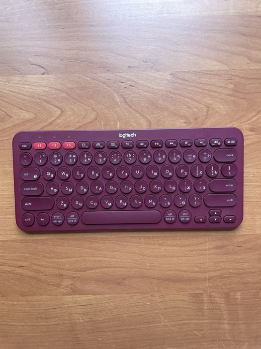 Клавиатура logitech K380 бордо