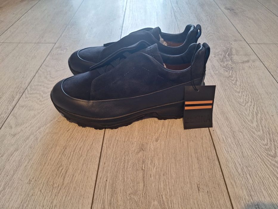 Zegna Luxury  triple Stitch-