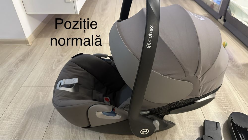 Scoica Cybex Platinum cu adaptori pentru carucior