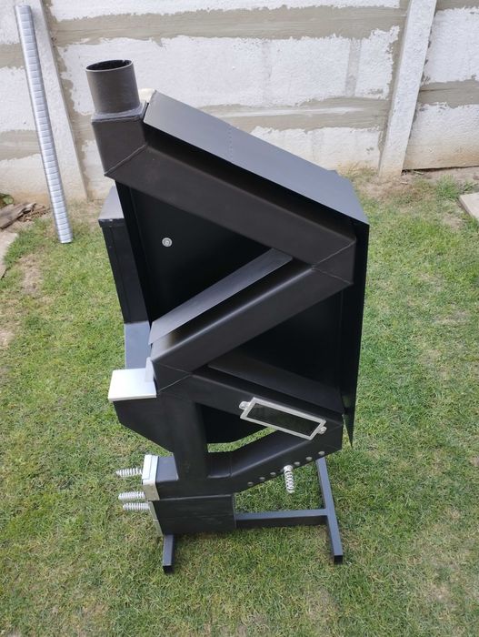 Гравитачна печка на пелети /БЕЗ ТОК/