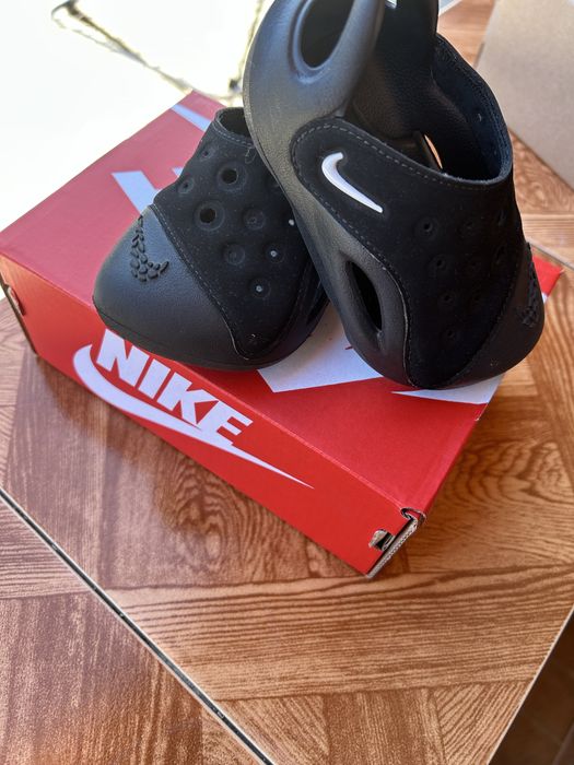 Sandale copii Nike, produs nou, culoare negru, marimea 21