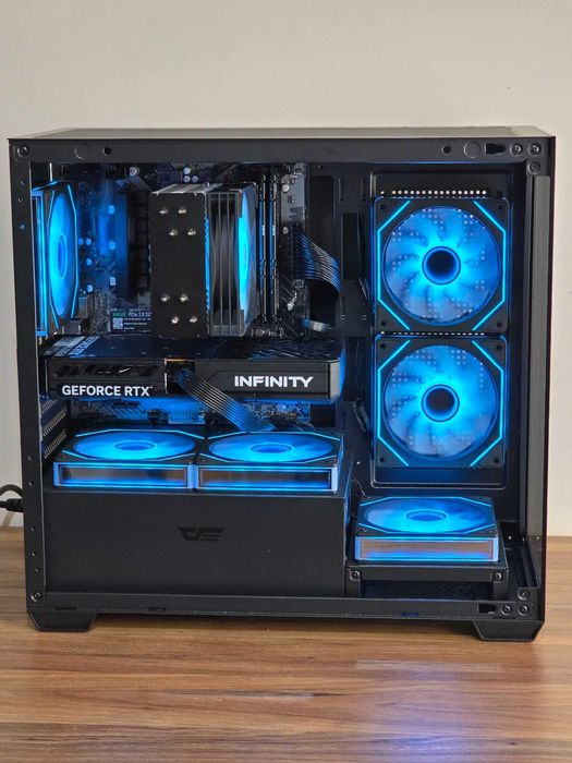 Геймърски компютър - Нов ( Ryzen 7 5700X | RТX 5060 | DDR4 RAM | SSD )