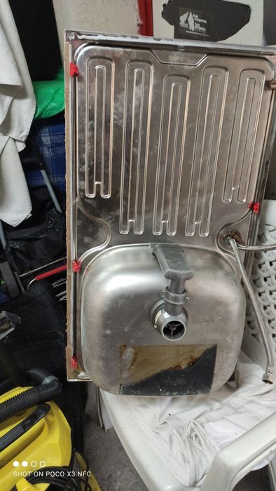 Кухненска мивка с батерия 78/43,5 см