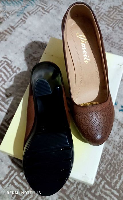 Туфли на каблуке с узором классические/ туфли баланд пошнада накшли