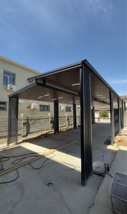 Ворота.навес.автонавесы Астана