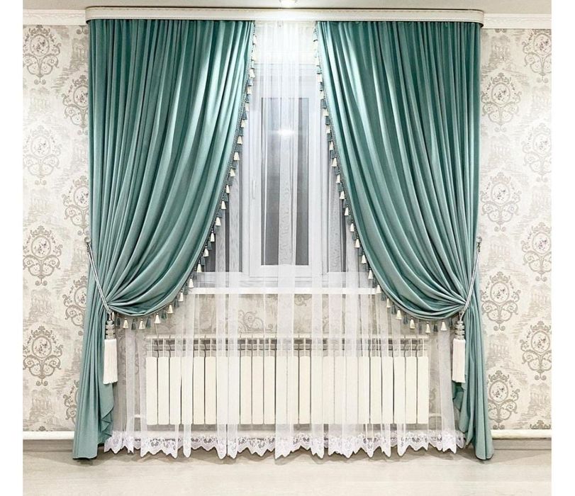 Шторы новые материал велюр жаккард