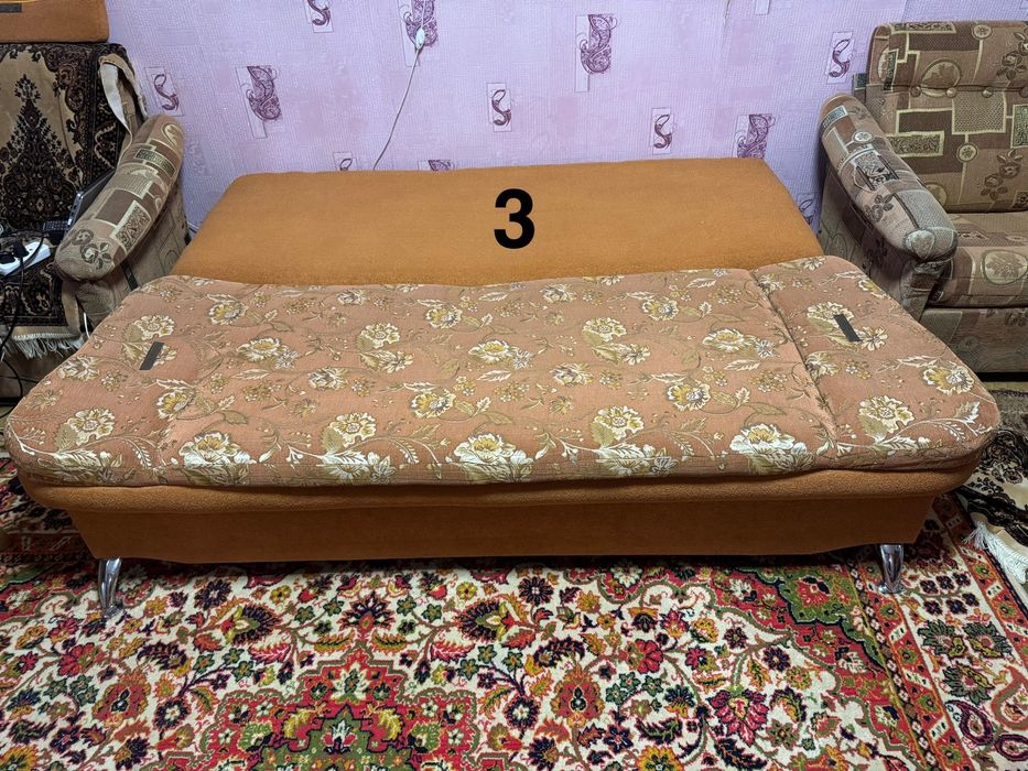 Шкаф, диван, кресла, стенка