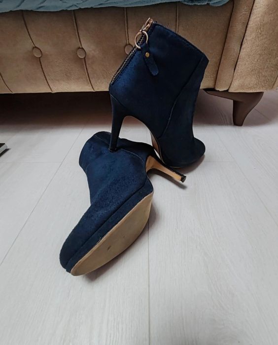 Ghete botine Blu Fashion
