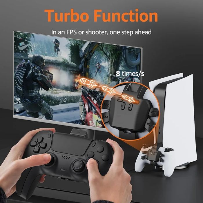 Paddles for PS5 Controller with MIC Function, Plug and Play