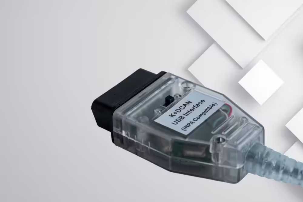 Интерфейс USB K+DCAN за автодиагностика на BMW съвместим с INPA / ISTA
