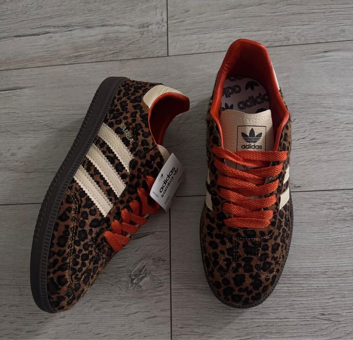 Adidas Samba OG Dark-Leopard Print
