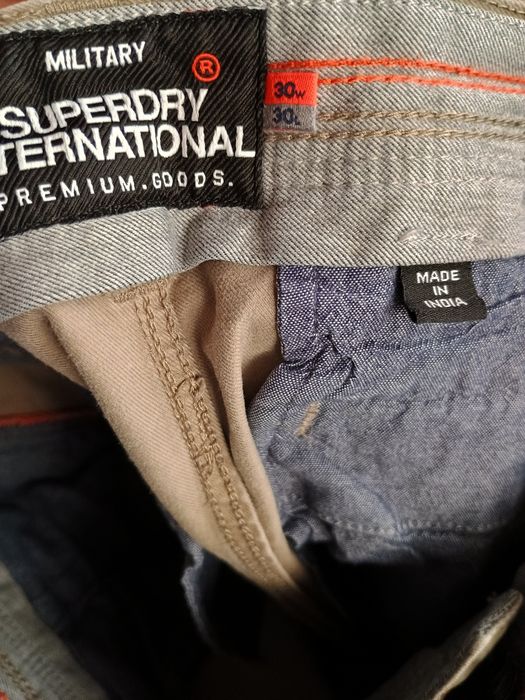 Pantaloni Suprdry Casual Military