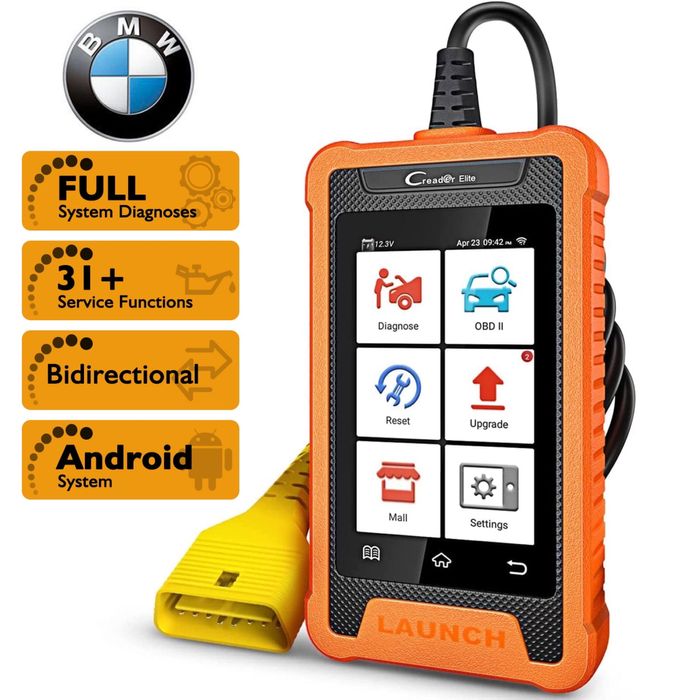 Tester Auto Profesional BMW Launch X431 Creader Elite Diagnoza OE