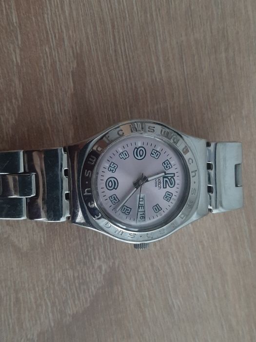 Ceas Swatch Irony Lady - Oțel Inoxidabil - Cadran Roz - Swiss Made