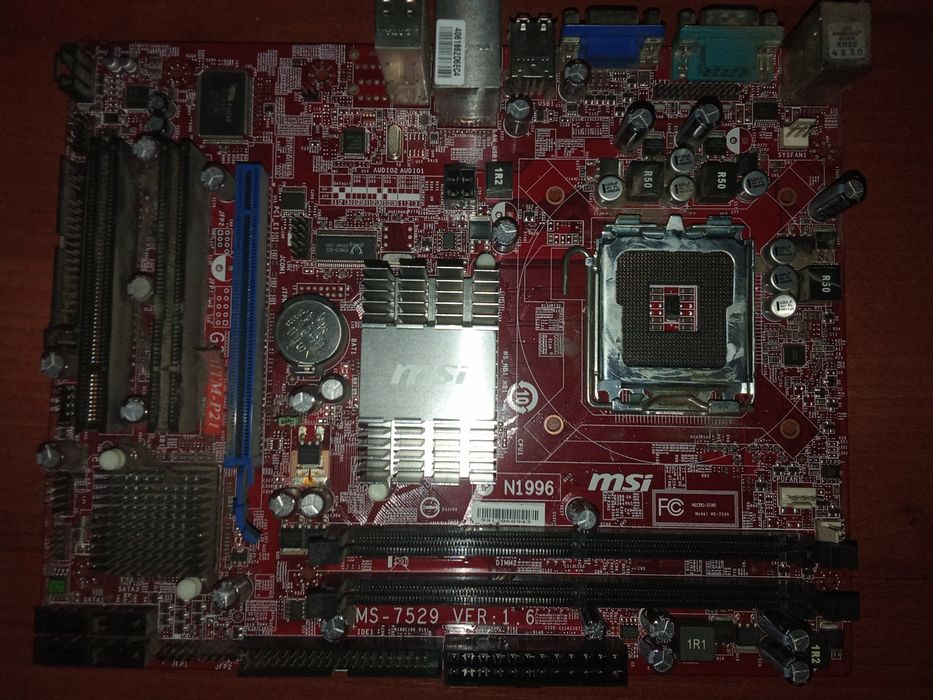 Запчасти пк DDR2,MSI,CP-400HP V2.3