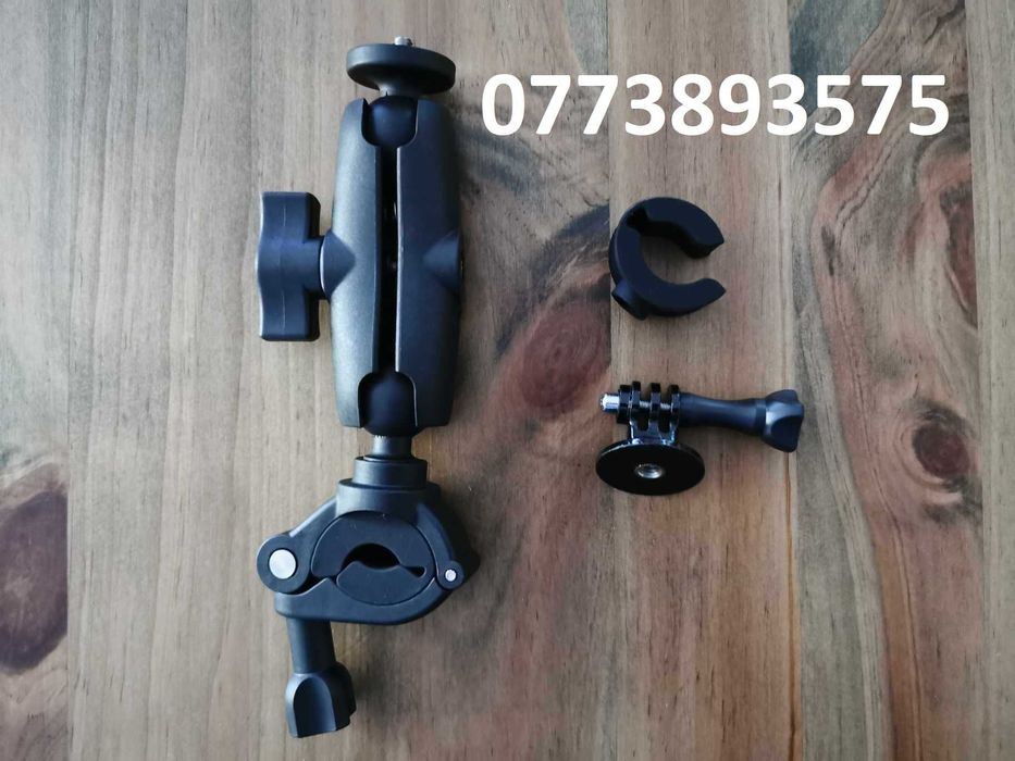 Prindere ghidon motocicleta bicicleta cleste Insta 360 Gopro bara