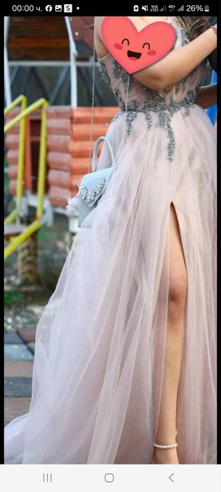 Рокля Бетона от Сватбен бутилка NOVIA