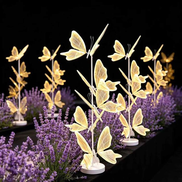Lampa decorativa LED model FLUTURE lumina calda pentru evenimente interior - exterior