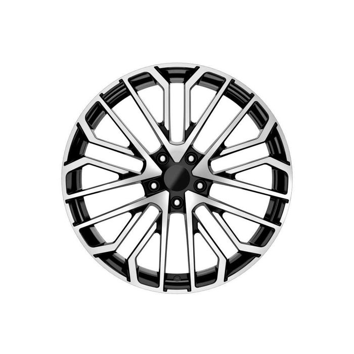 Set 4 Jante DY1647 KM 17x7.5 5x112 ET40 negru polish diamond cut compatibile Volkswagen Audi Seat Skoda Cupra Cod: DY1647