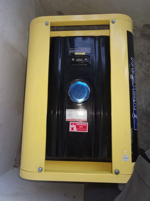 Generator Teksan TJ5500ME 5800W pe benzina, nou, 0 ore functionare