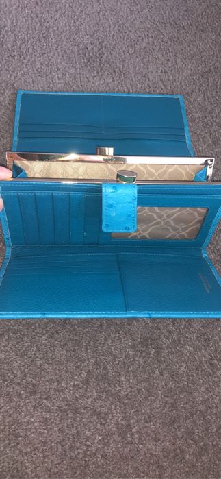 Кожаный женский кошелек