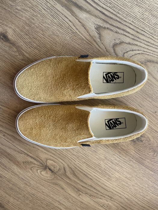 Tenisi VANS Classic Slip-On Galbeni / Piele intoarsa