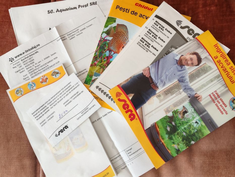 Acvariu DE Sera Biotop Cube XXL 130 cu dotari de top