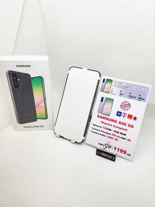 ***STAR*** Shop: Samsung Galaxy A56 - Pachet Complet - Garantie!!