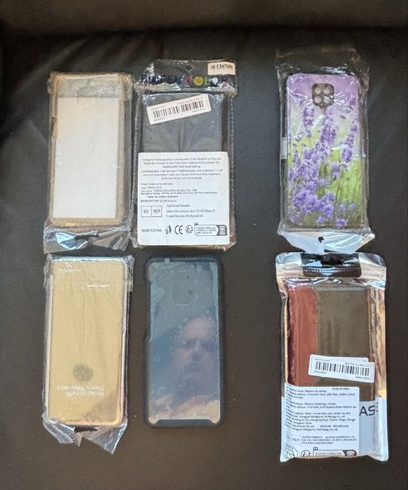 за Xiaomi Redmi Note 9 Pro ШЕСТ калъфчета