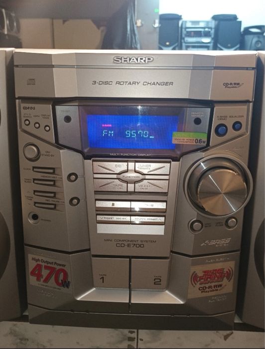 Музыкальный центр SHARP CD-E700 (Япония)
