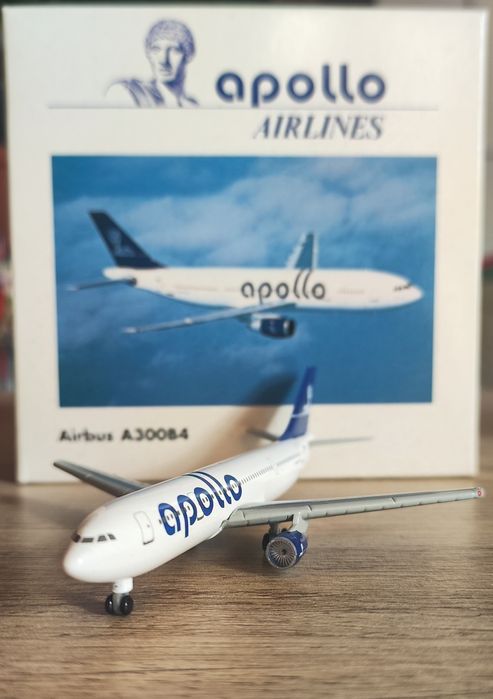 Macheta avion herpa wings {metal} 1/500 airbus 300B4
