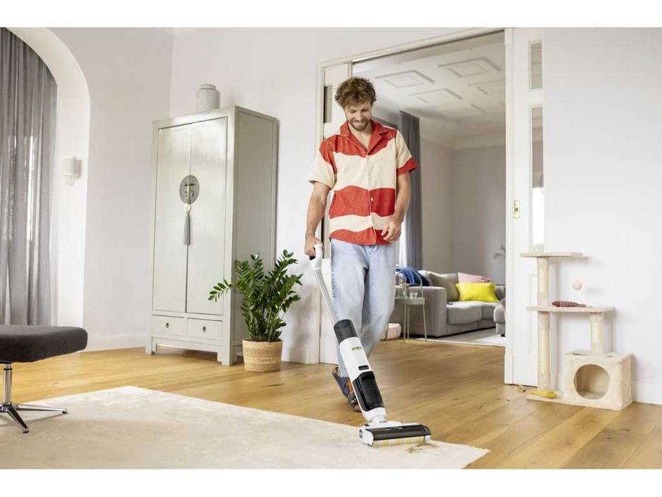 НОВИ! Акумулаторна прахосмукачка 3в1 Karcher KFL 1 уред 3в1 прахосмукачка моп подсушаване