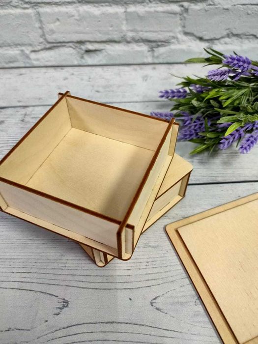 Деревянные подарочные коробки