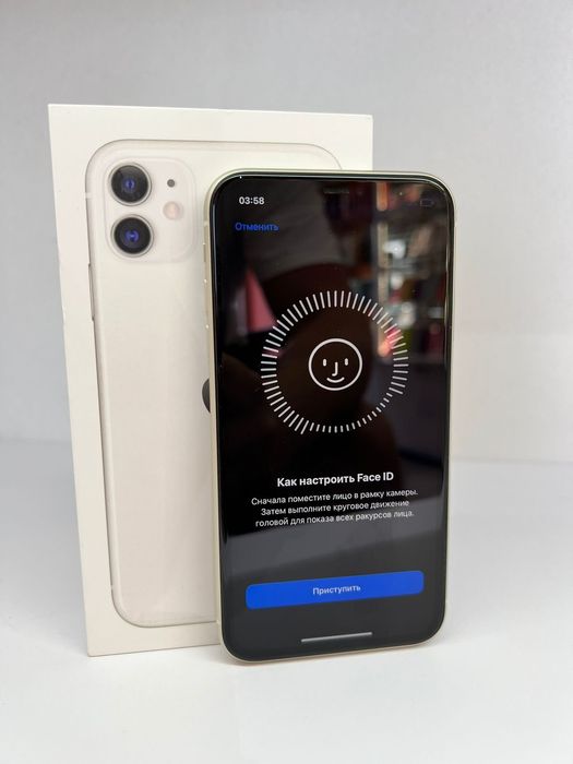iPhone 11 белый с коробкой