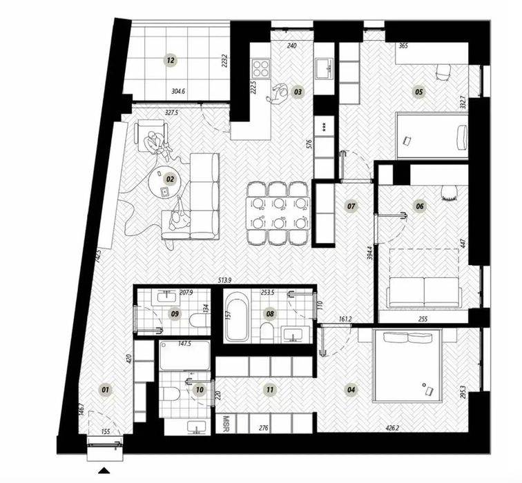 Apartament 4 camere cu grădină – zona Pipera Plaza