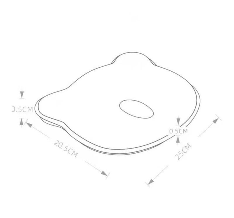 Pernă bebeluș pentru formarea capului
