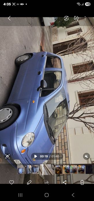 Матиз сотилади 2009 йил метан газ